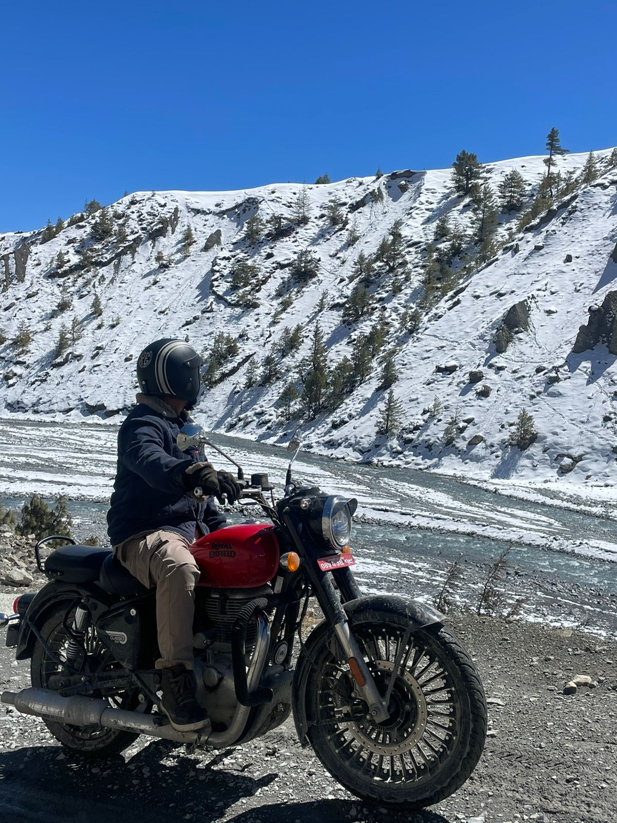 Upper mustang motorbike tour