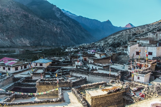 Upper mustang motorbike tour