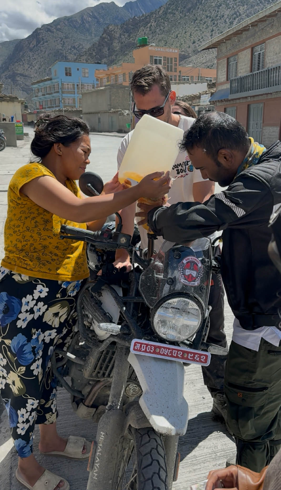 Fuel Availability on the Upper Mustang Route