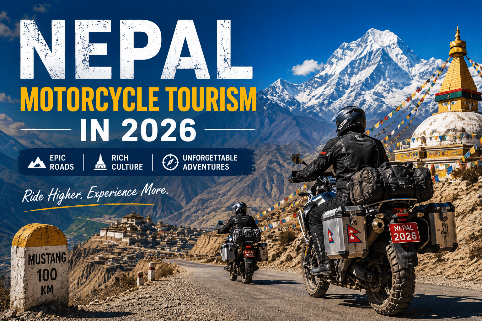 Nepal motorcycle tourism stats 2026